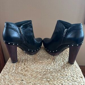 UGG Black Platform Boots